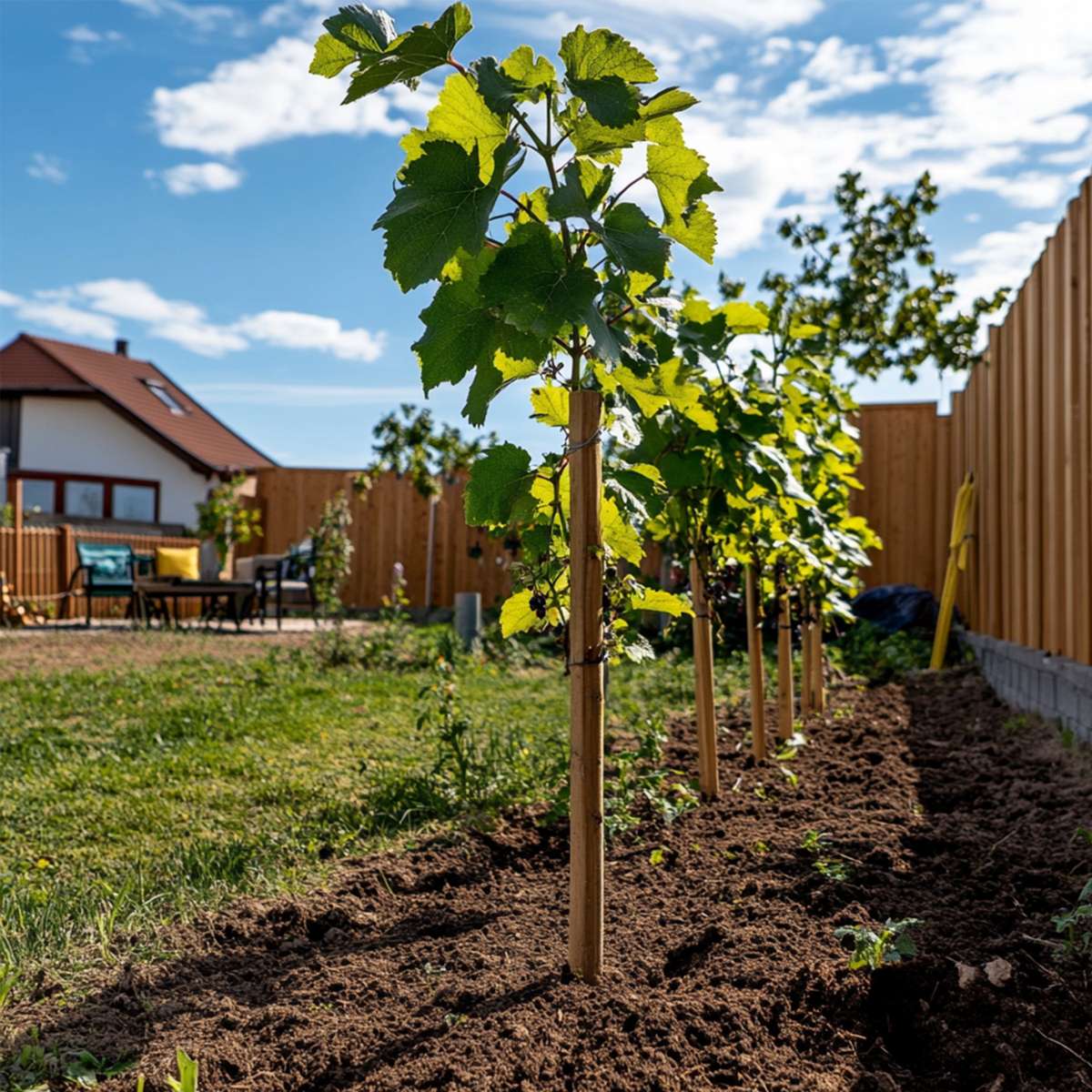 Common grape vine - Vitis vinifera ‘Himrod’ - Height 60-75cm - ⌀21cm