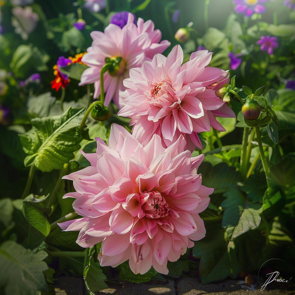 Dahlia tubers - 3 pcs. - Dahlia 'Café au lait Royal' - Flower Bulbs