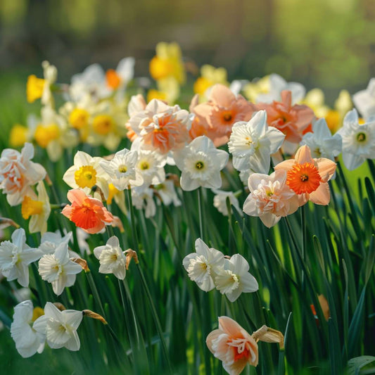 Daffodil bulbs - 10 pcs. - Narcissus 'Double Mix' - Flower Bulbs