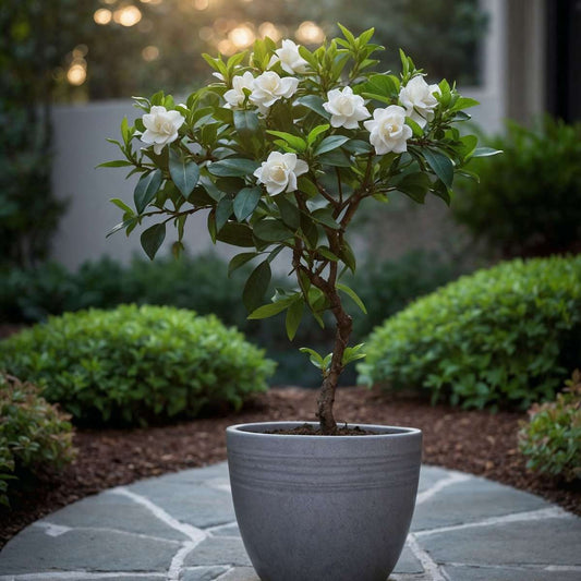 Cape Jasmine - 2 pcs. - Gardenia jasminoides - Height 50-60cm - ⌀19cm