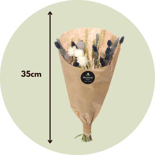 Dried flowers - Bouquet 'Ocean Blue' - Dryflowers