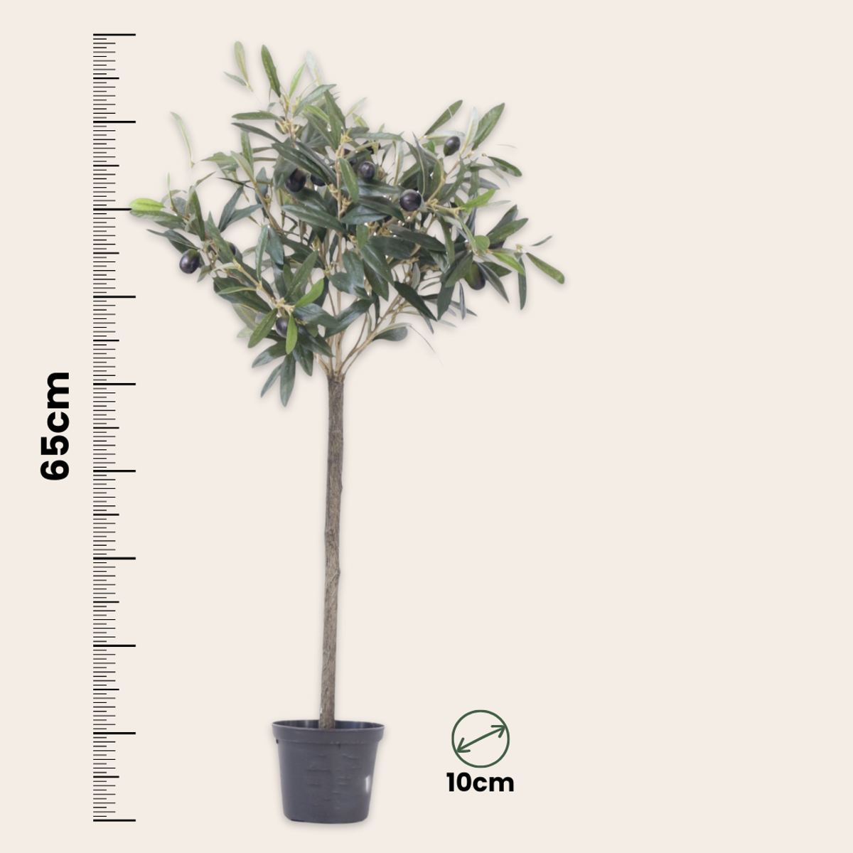 Artificial Olive Tree - Height 65cm
