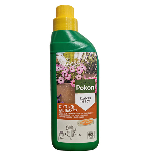 Pokon liquid fertiliser for terrace and balcony plants – 500 ml