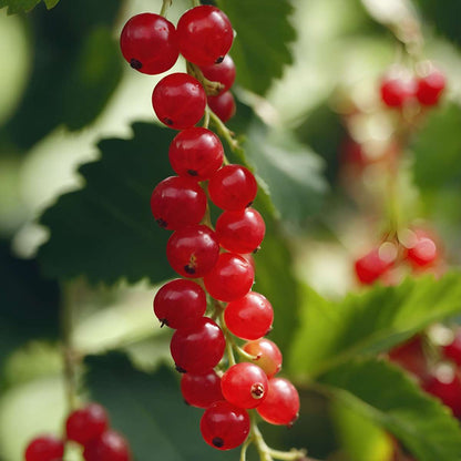 Currant plant - 4 pcs. - Ribes rubrum 'Jonkheer van Tets' - H50-60cm - ⌀15cm