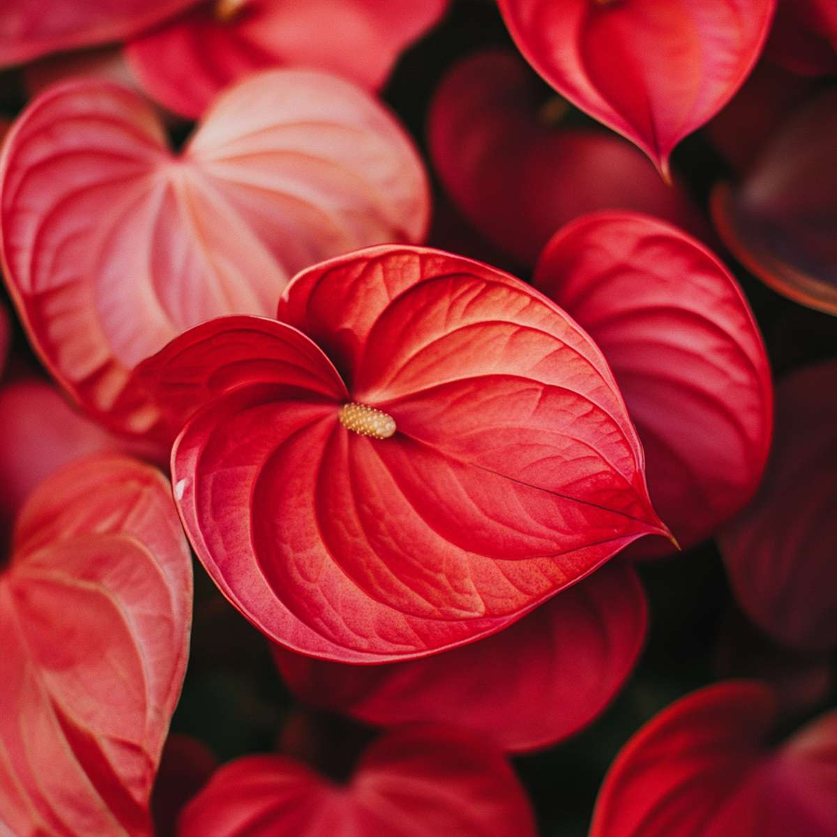 Laceleaf - Anthurium 'Royal Champion' - Height 35-45cm - ø12cm