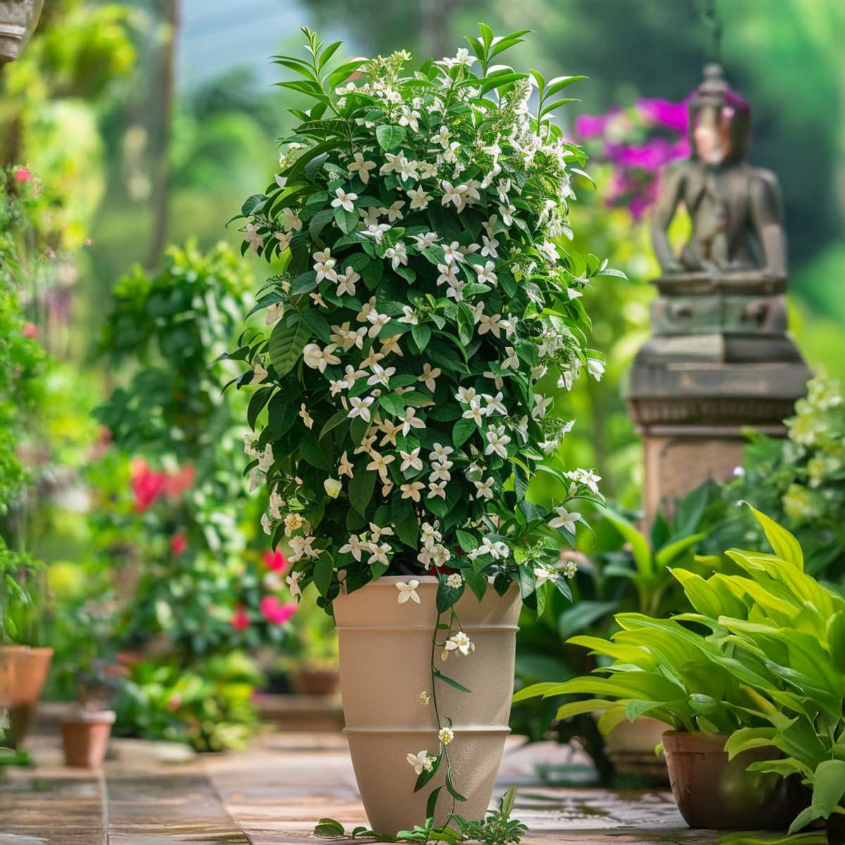 Winter Jasmine - Jasminum polyanthum - Height 60-70cm - ⌀17cm