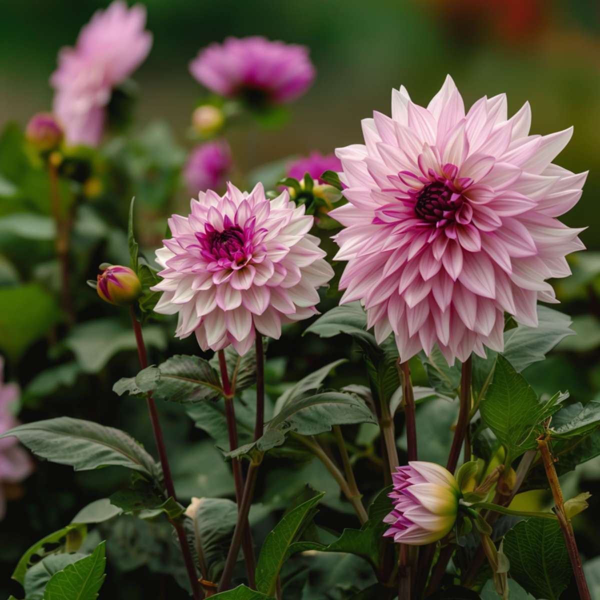 Dahlia tubers - 3 pcs. - Dahlia 'Café au lait Royal' - Flower Bulbs
