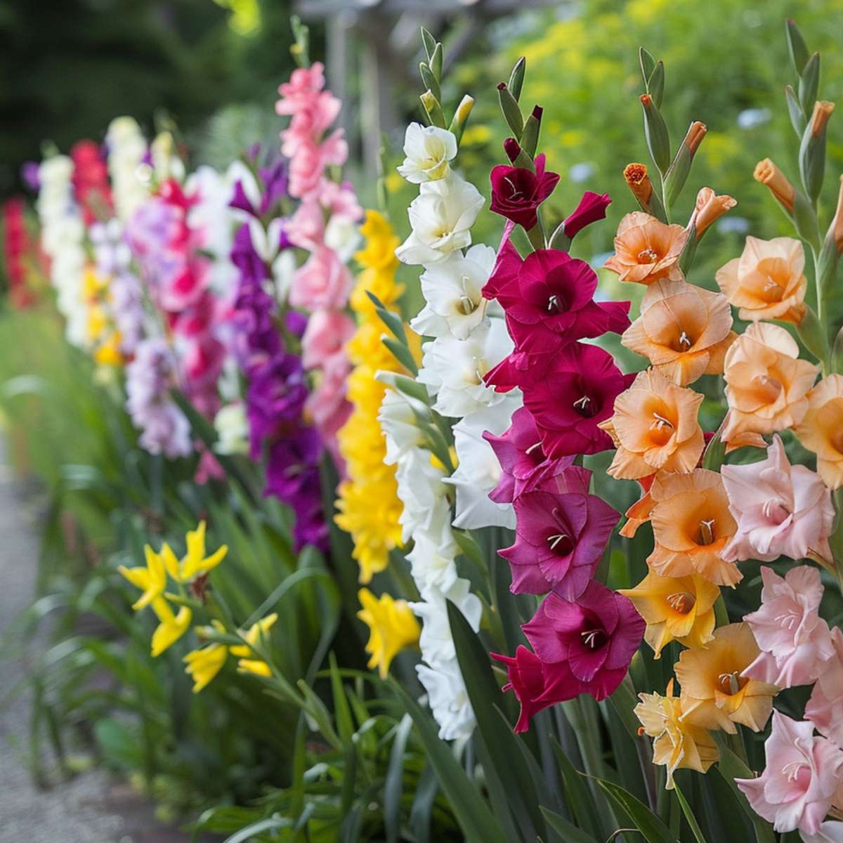 Sword Lily - 60 pcs. - Gladiolus Mix - Flower Bulbs