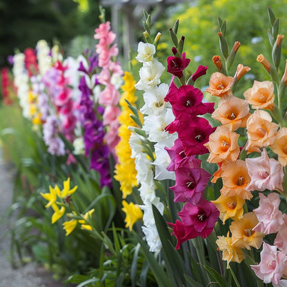 Sword Lily - 60 pcs. - Gladiolus Mix - Flower Bulbs