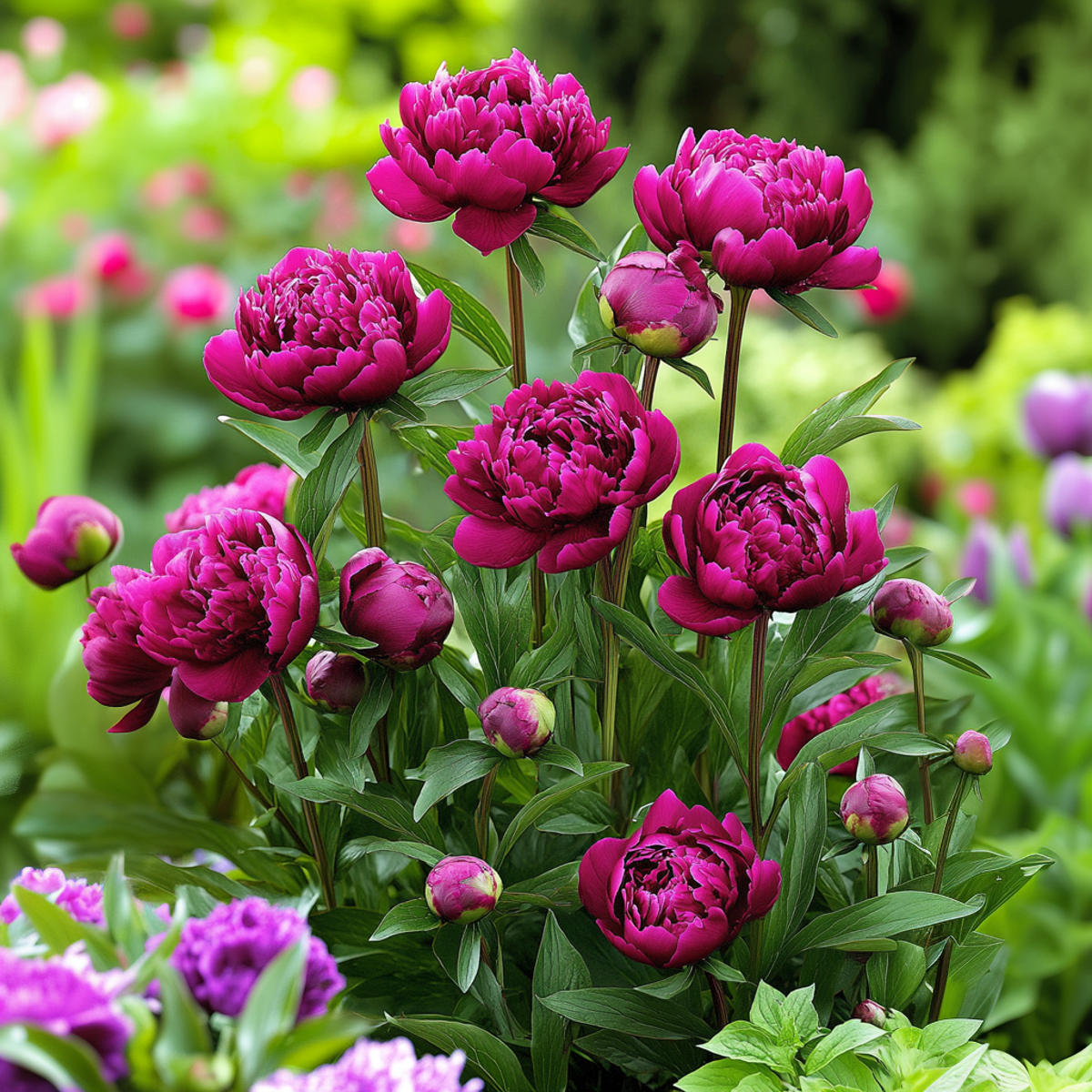Peony - 2 pcs. - Paeonia 'Karl Rosenfield' - Root balls - Pink