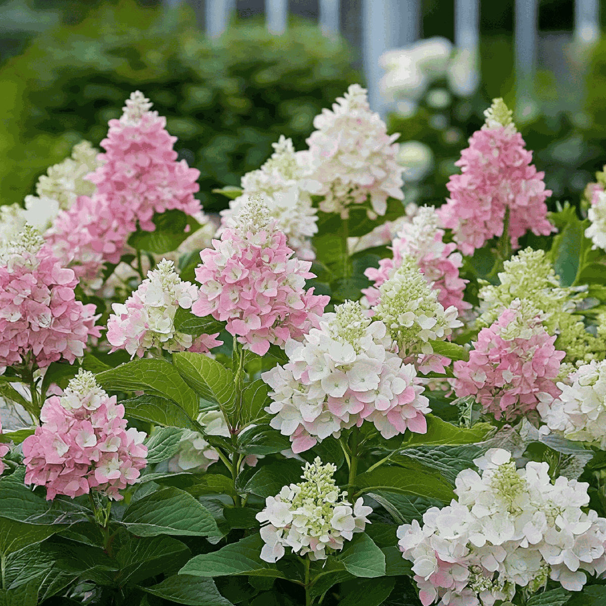 Hortensia - 4 pcs. - Hydrangea paniculata 'Pinky Winky' - Height 25-40cm - ⌀19cm