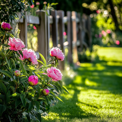 Peony - 3 pcs. - Peaonia officinalis 'Sarah Bernhardt' - Height 0-40cm - ⌀9cm