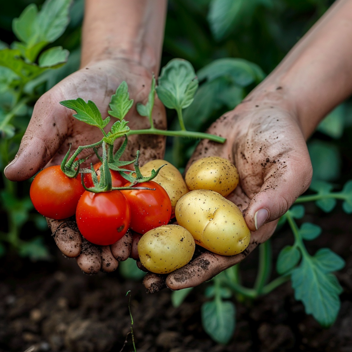Tomato-Potato Plant - Solanum 'Tomtato' - Height 25-40cm - ⌀10,5cm