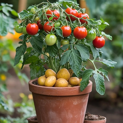 Tomato-Potato Plant - Solanum 'Tomtato' - Height 25-40cm - ⌀10,5cm