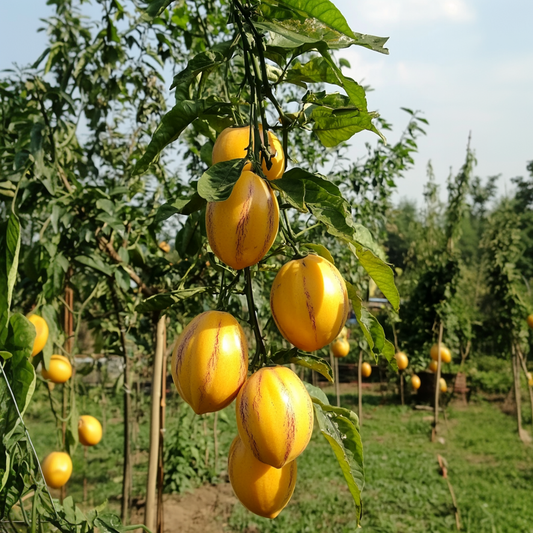Pepino melon - 6 pcs. - Solanum Muricatum 'Pepino gold' - Height 25-40cm - ⌀9cm