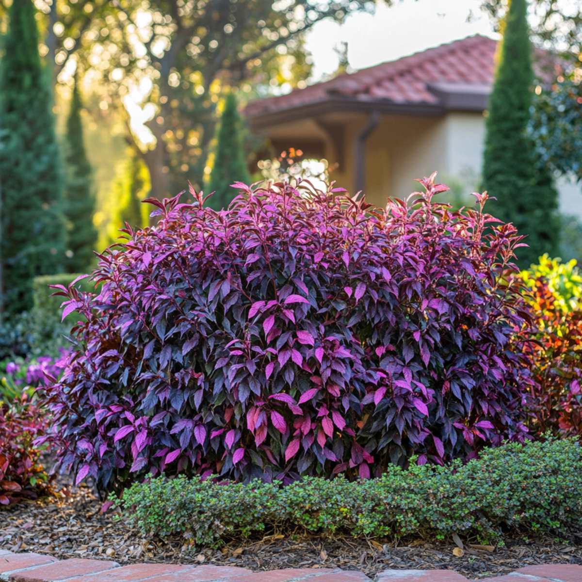 Chinese Fringe flower - 2 pcs. - Loropetalum 'Fire Dance' - H30-40cm - ⌀15cm