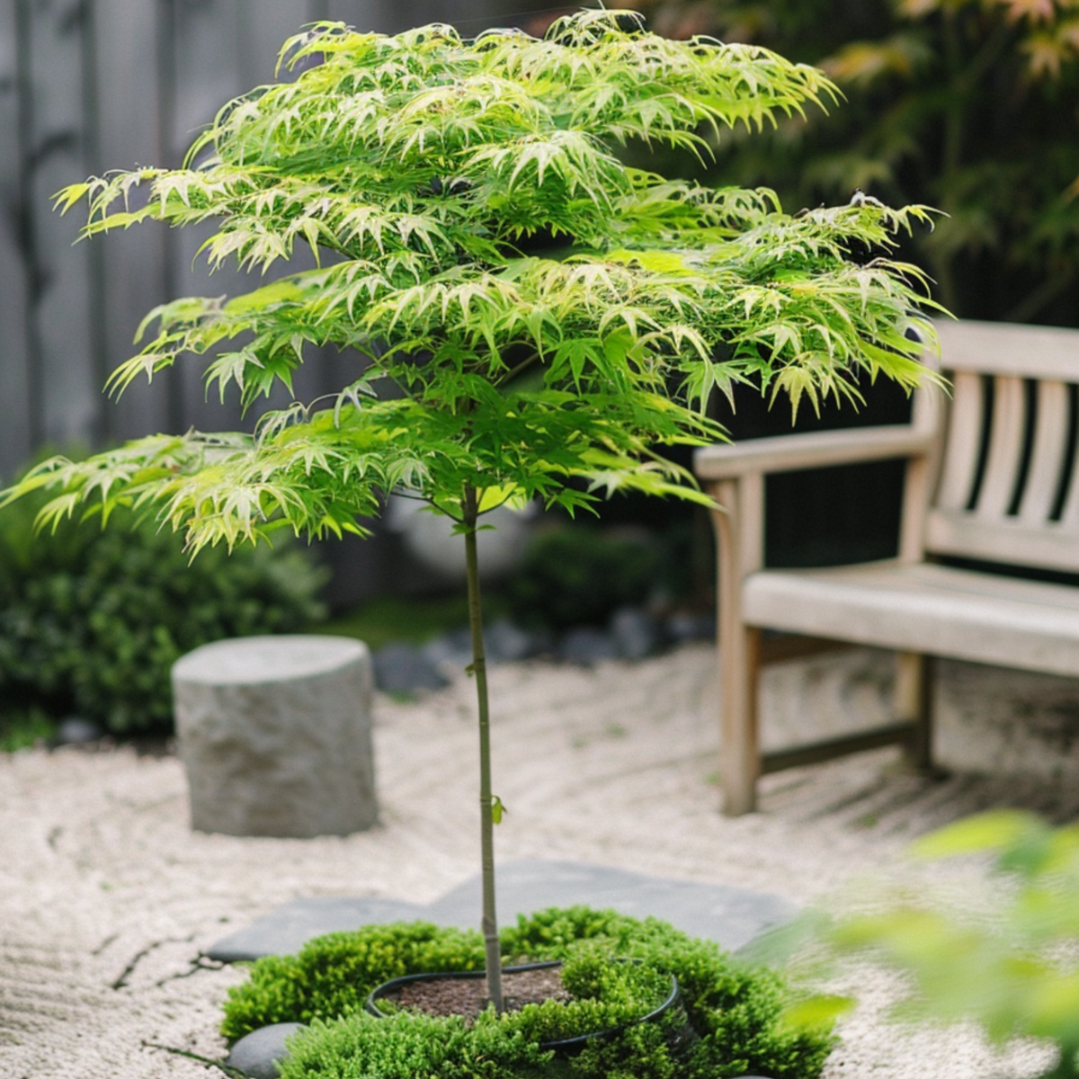 Japanese maple - 4 pcs. - Acer palmatum 'Going Green' - Height 25-40cm - ⌀10,5cm