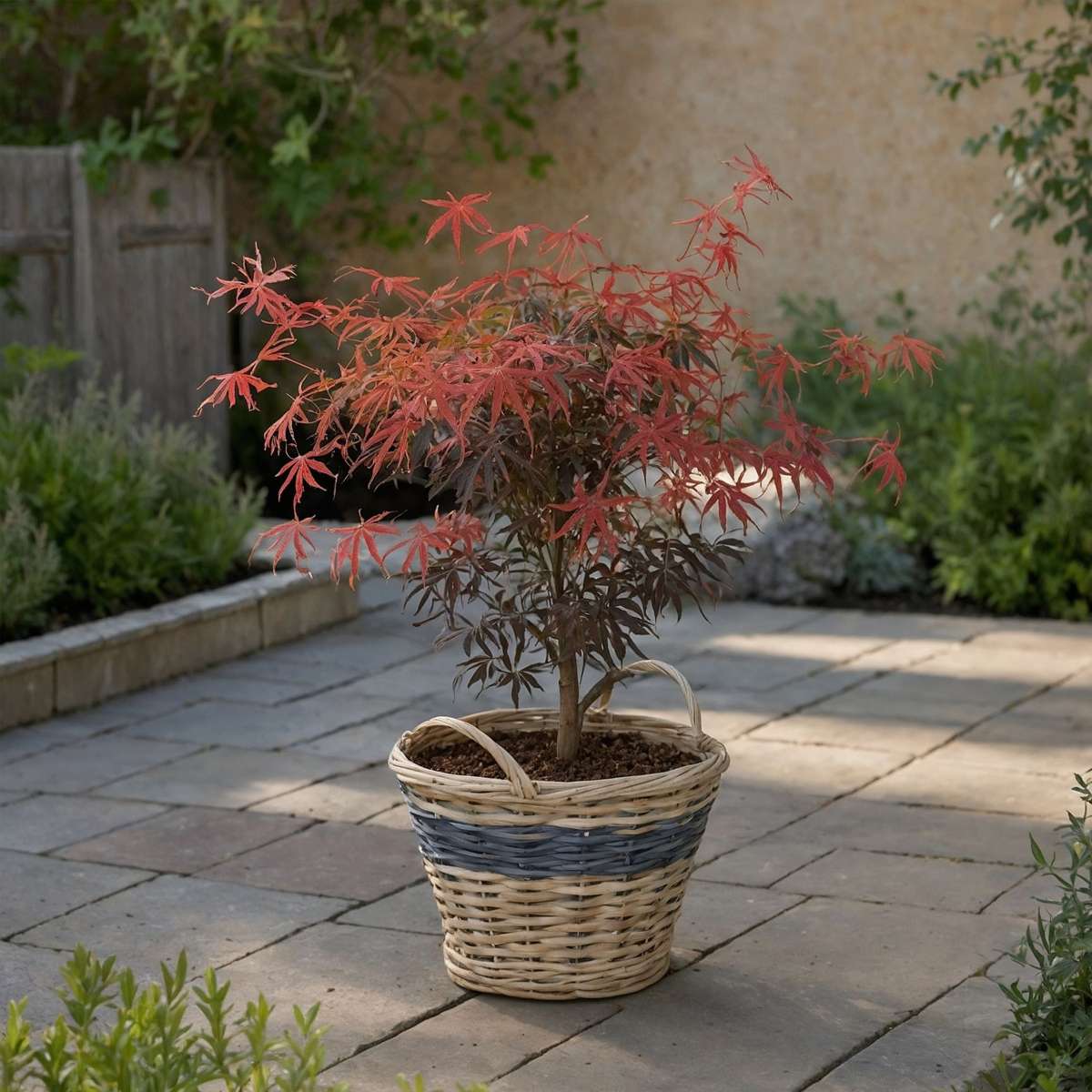 Japanese maple - 2 pcs. - Acer palmatum 'Starfish' - Height 60-70cm - ⌀19cm