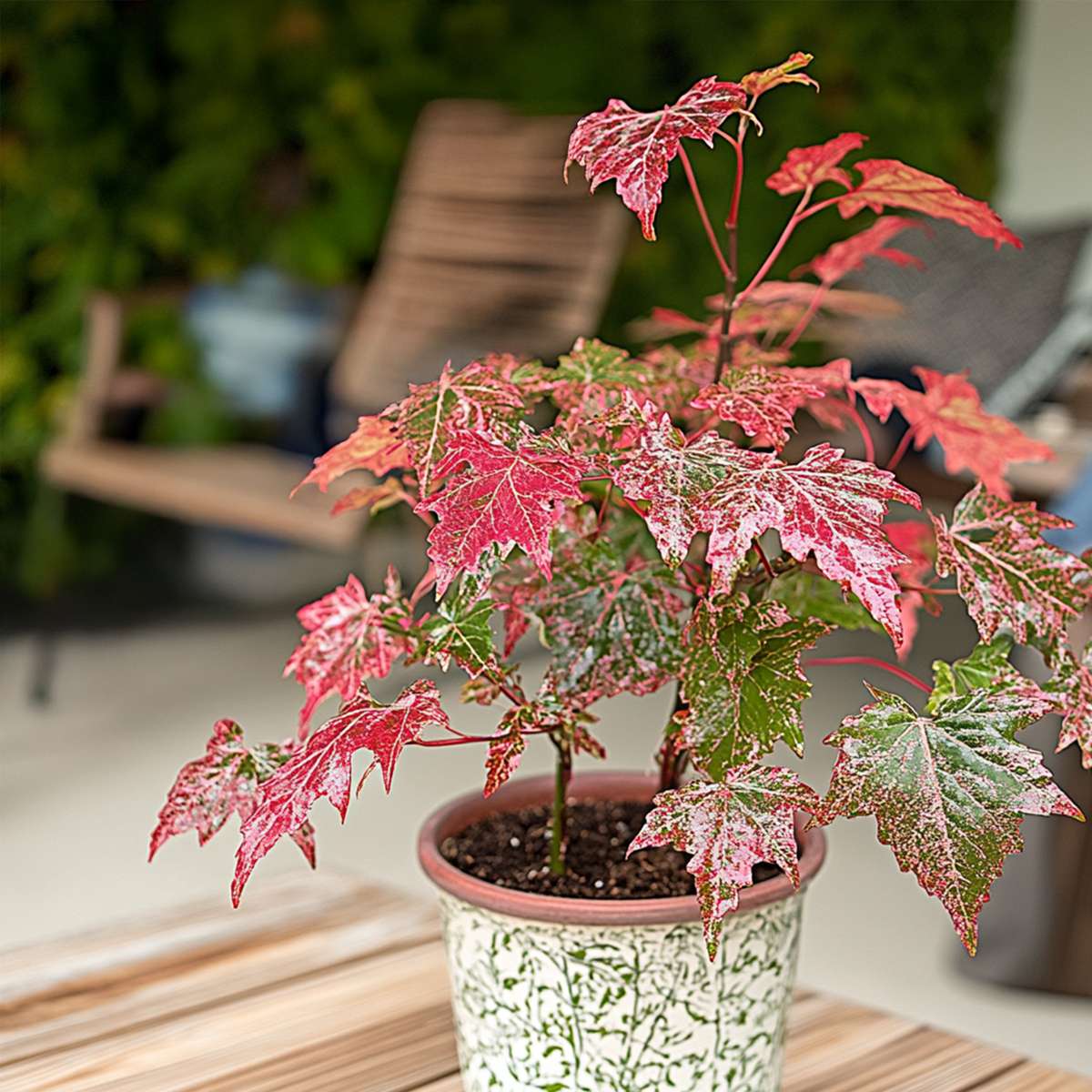 Japanese maple - 2 pcs. - Acer conspicuum 'Red Flamingo' - H50-60cm - ⌀19cm