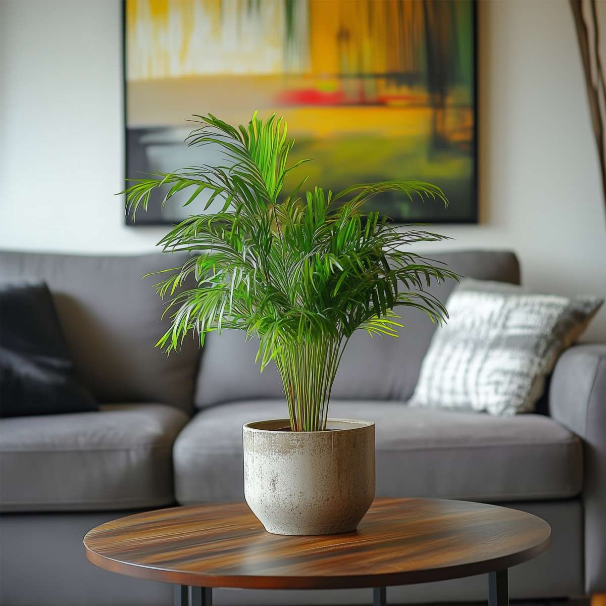 Areca palm 'Golden Cane' - 2 pcs. - Dypsis lutescens - Height 30-45cm - ⌀12cm