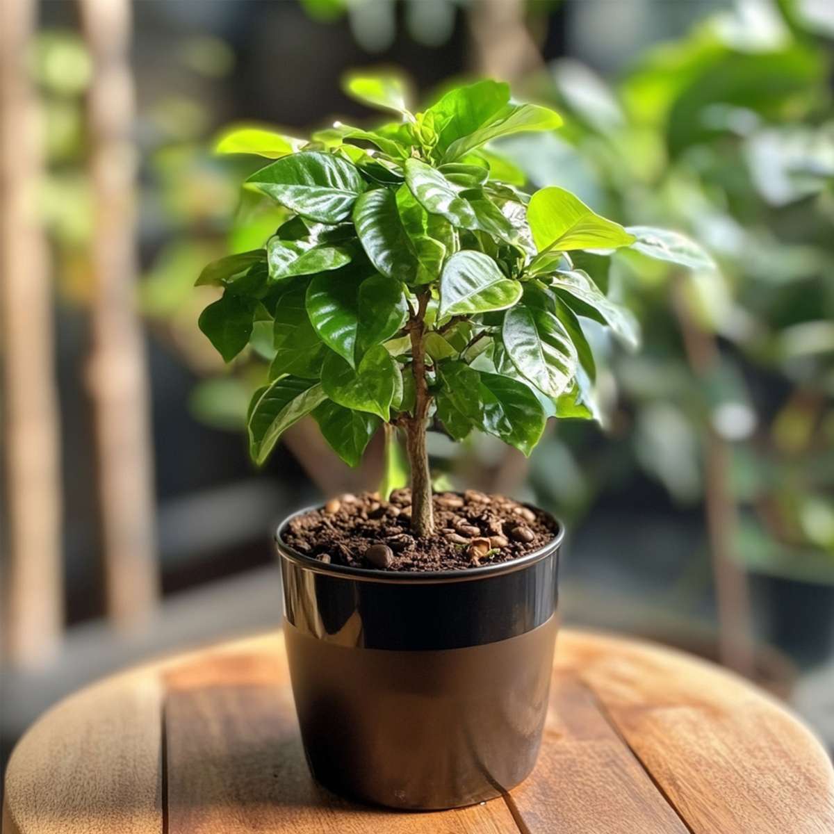 Coffee plant - 4 pcs. - Coffea arabica - Height 25-40cm - ⌀12cm