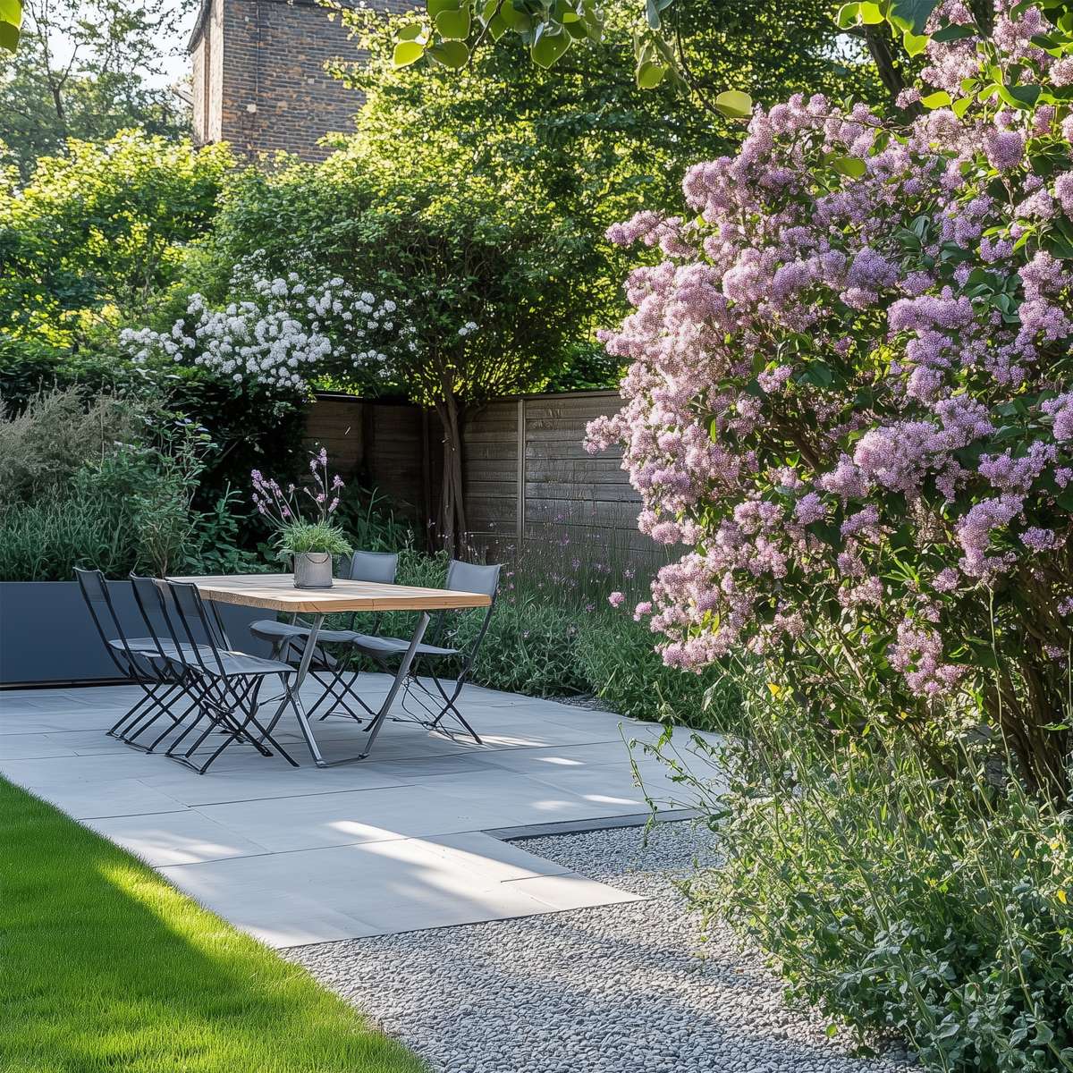 Lilac - 4 pcs. - Syringa vulgaris 'Michel Buchner' - Height 25-40cm - ⌀17cm