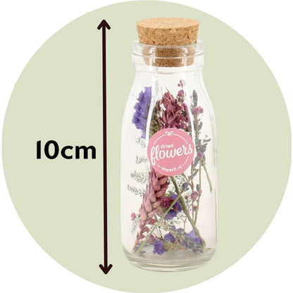 Dried flowers - 3 pcs. - Dryflower 'Small Bottles' - Dryflowers