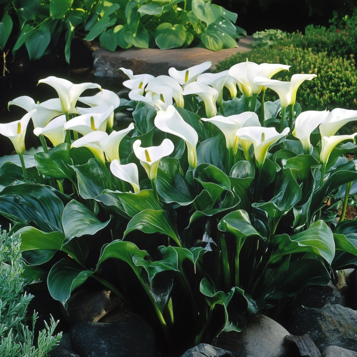 Calla 'Ruby' - White - Height 30-40cm - ⌀12cm