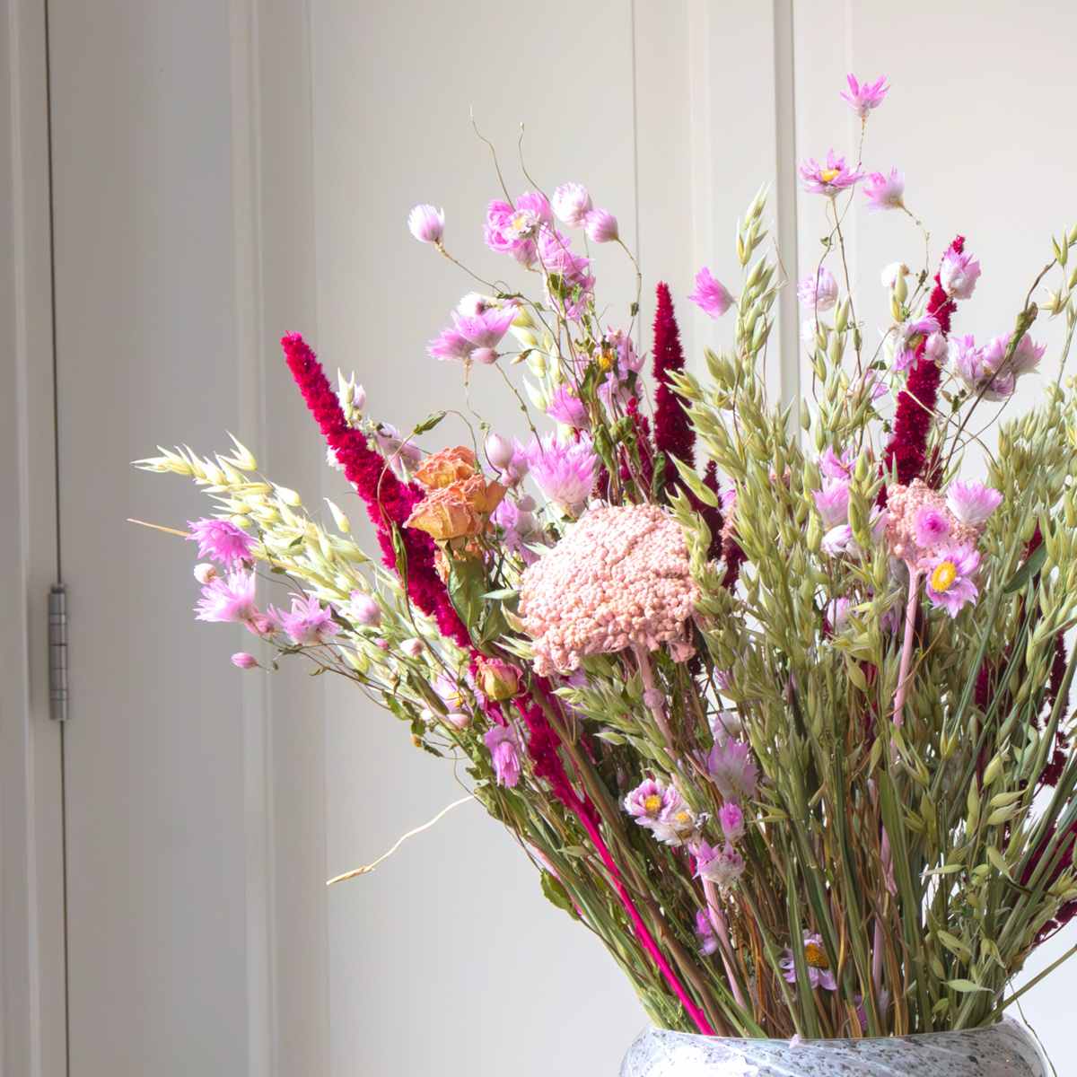 Dried flowers - Bouquet 'Trendy Lucky Love' - Dryflowers