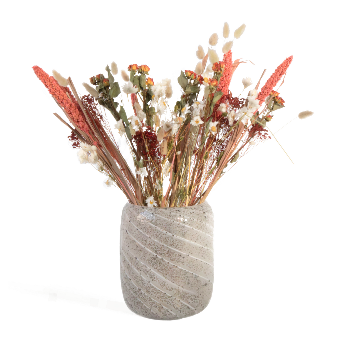 Dried flowers - Bouquet 'Trendy Lady in Red' - Dryflowers