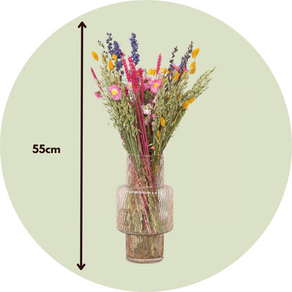 Dried flowers - Bouquet 'Trendy Vibrant' - Dryflowers