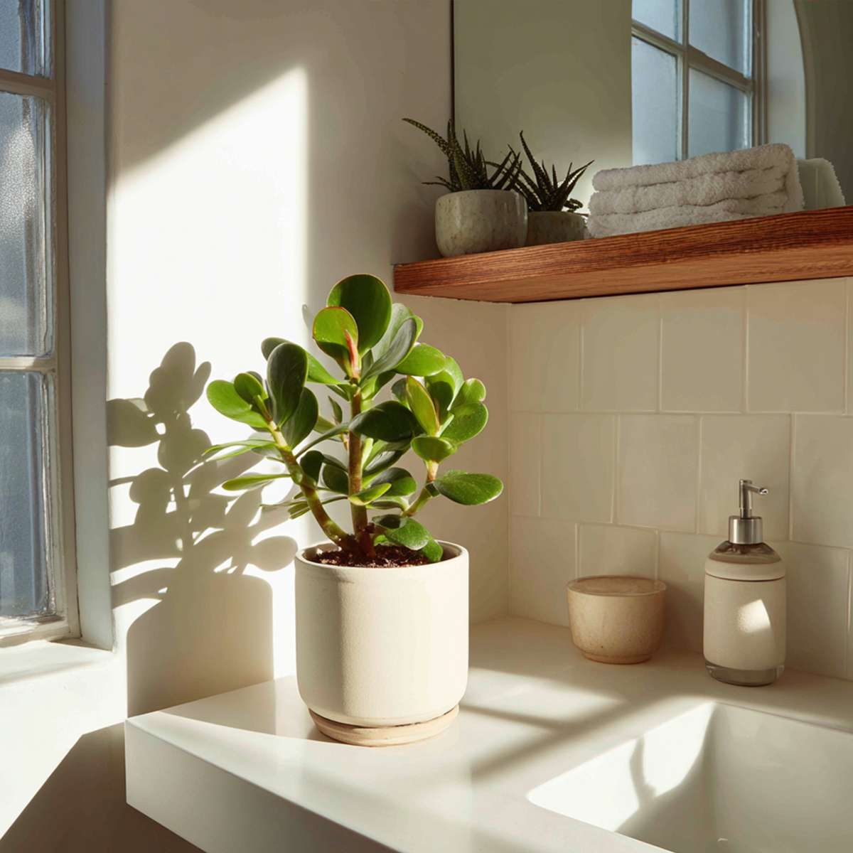 Jade plant - Crassula ovata - Height 15-25cm - ø12cm
